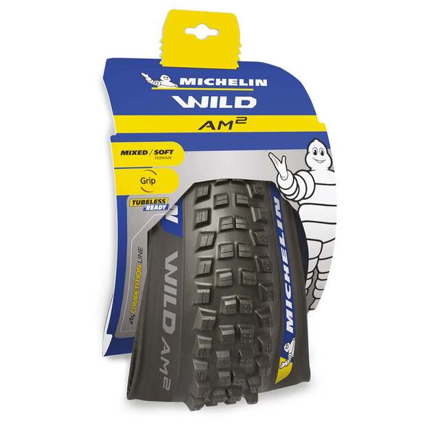 MICHELIN TIRE WILD AM2 29X2.40 COMPETITION LINE KEVLAR TS TLR (873922)