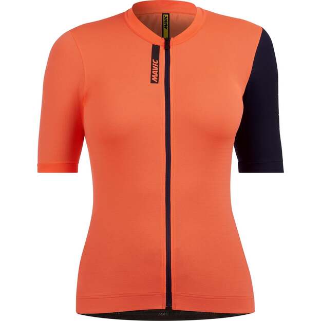 MAVIC WOMENS JERSEY ESSENTIAL CORAL DEEP BLUE (T000143)