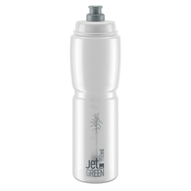 Gertuvė Elite Bottle Jet Green Clear Grey Logo 950ml