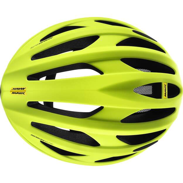 Šalmas MAVIC HELMET AKSIUM ELITE SAFETY YELLOW/BLACK (401487)