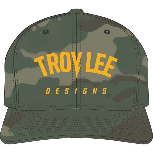 TLD CURVED BILL SNAPBACK BOLT FOREST CAMO (76619001)