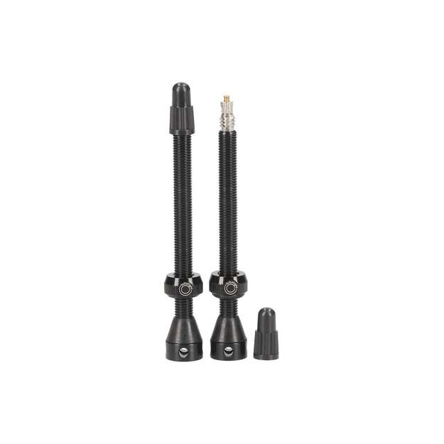 TUBOLIGHT ROAD VALVES PAIR 70 MM (VVBLK-70)