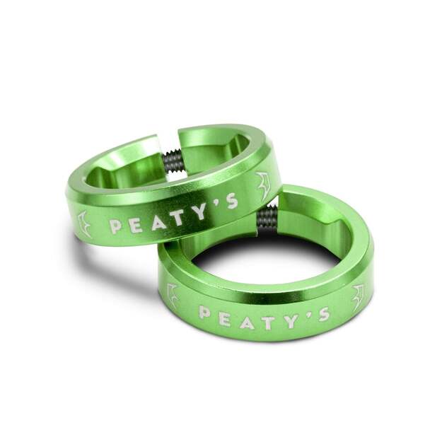 PEATY S MONARCH LOCK RING EMERALD (PGM-LCK-RNG-EMR-1)