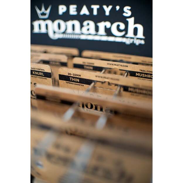 PEATY S MONARCH GRIPS POS DISPLAY - SLAT WALL (POS-GRP-MON-24)