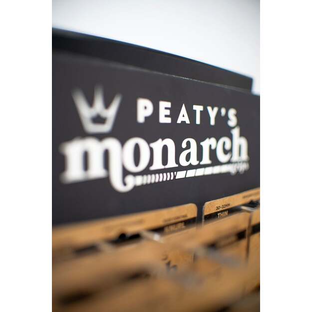 PEATY S MONARCH GRIPS POS DISPLAY - SLAT WALL (POS-GRP-MON-24)