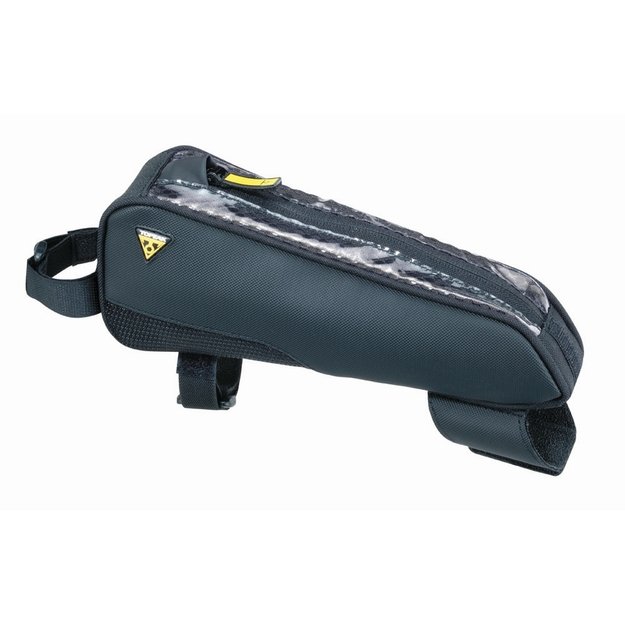 Dviračio krepšys ant rėmo TOPEAK FASTFUEL TRIBAG FRAME BAG 0,6L, juodas 