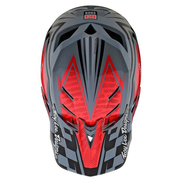 TLD HELMET D4 CARBON SRAM RED / BLACK (13948700)