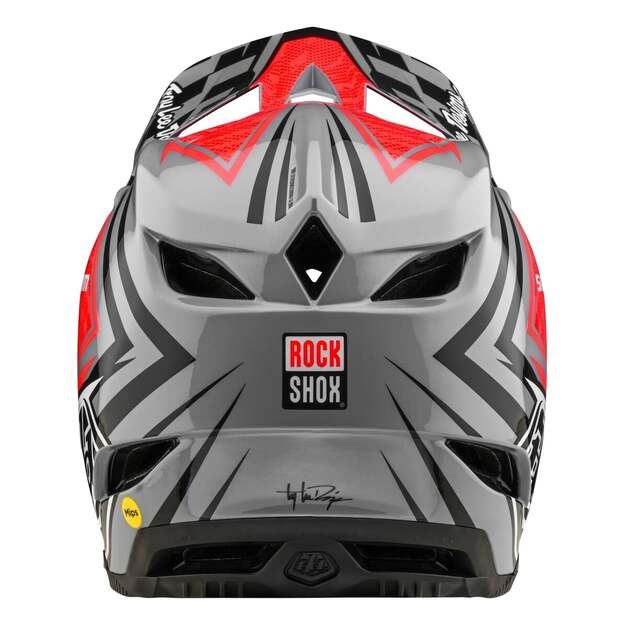 TLD HELMET D4 CARBON SRAM RED / BLACK (13948700)