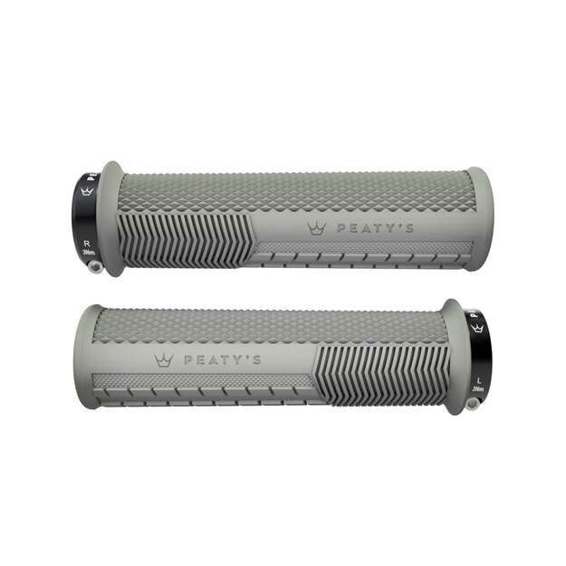 PEATY S GRIPS MONARCH KNURL THICK SLATE (PGM-KNL-THK-SLT-1)