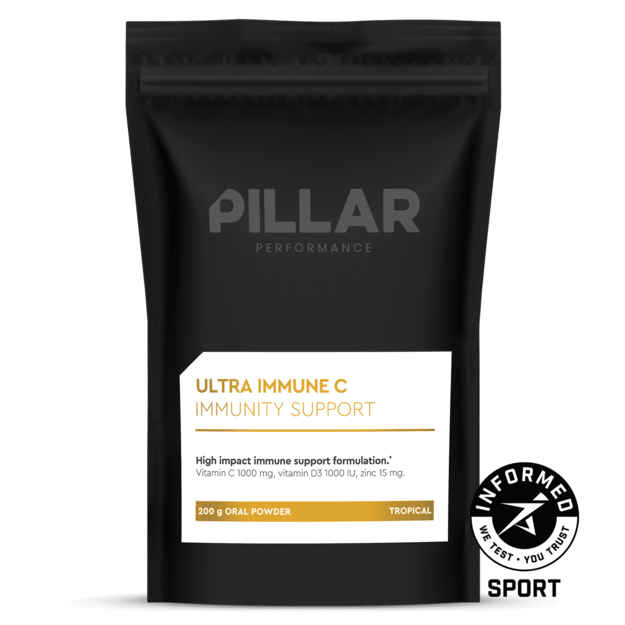 Pillar Performance Immune C milteliai tropinio skonio (maišelis 200g)