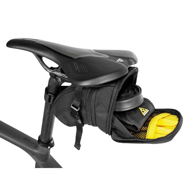 Dviračio krepšys po balneliu TOPEAK AERO WEDGE PACK MEDIUM SEAT BAG 1,3 L, juodas 