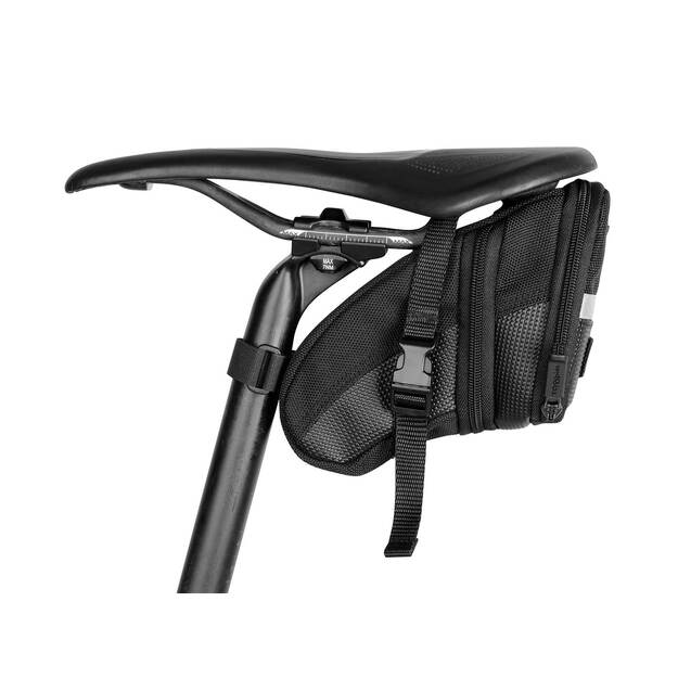 Dviračio krepšys po balneliu TOPEAK AERO WEDGE PACK MEDIUM SEAT BAG 1,3 L, juodas 