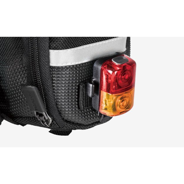 Dviračio krepšys po balneliu TOPEAK AERO WEDGE PACK MEDIUM SEAT BAG 1,3 L, juodas 