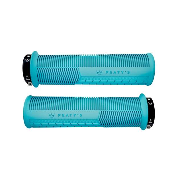 PEATY S GRIPS MONARCH MUSHROOM THICK TURQUOISE (PGM-MSH-THK-TRQ-1)