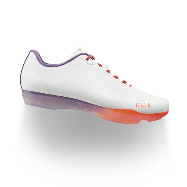 FIZIK SHOES TEMPO BEAT WHITE - ORANGE (TPRSEMR1K2031)