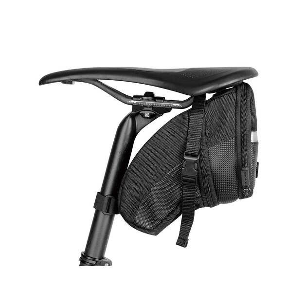 Dviračio krepšys po balneliu TOPEAK AERO WEDGE PACK LARGE SEAT BAG 1,9 L, juodas 