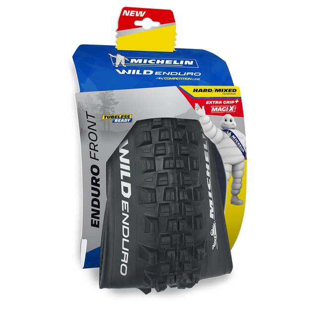 MICHELIN TIRE WILD ENDURO FRONT 29X2.40 COMPETITION LINE KEVLAR MAGI-X2 TS TLR (324851)