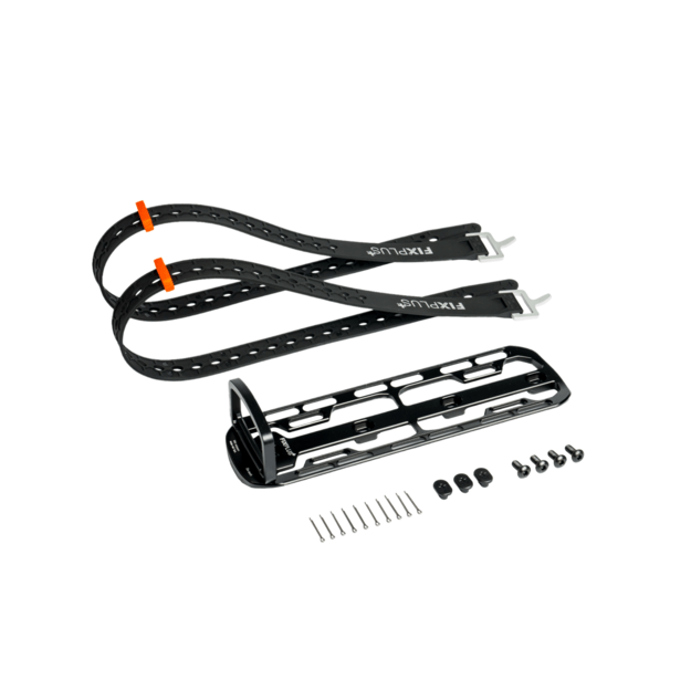 Tvirtinimo dirželiai Fixplus Cargo Cage M set (incl. 2 x 66cm straps black + Strapkeeper orange)