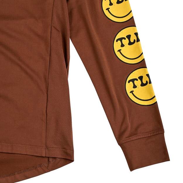 TLD LS JERSEY RUCKUS RIDE TEE WHEELIES CHOCOLATE (37100900)