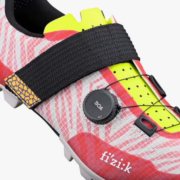 FIZIK SHOES VENTO FEROX CARBON MAGENTA-LIME (VEX1WMR1C3B5C)