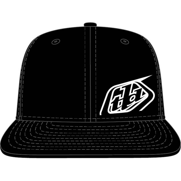 TLD YOUTH FLAT BILL SNAPBACK CROPPED BADGE BLACK (79011700)