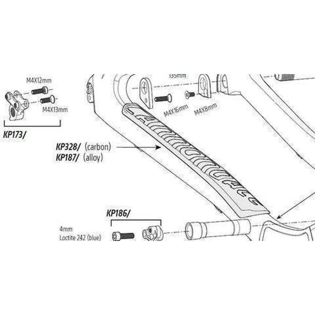 CANNONDALE KIT GUARD C-STAY JEKYLL CRB (KP328/)