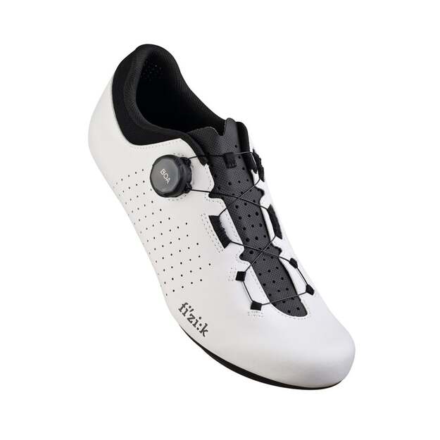 Dviratininko batai FIZIK SHOES VENTO OMNA WIDE WHITE - BLACK (VER5BPW1K2010)