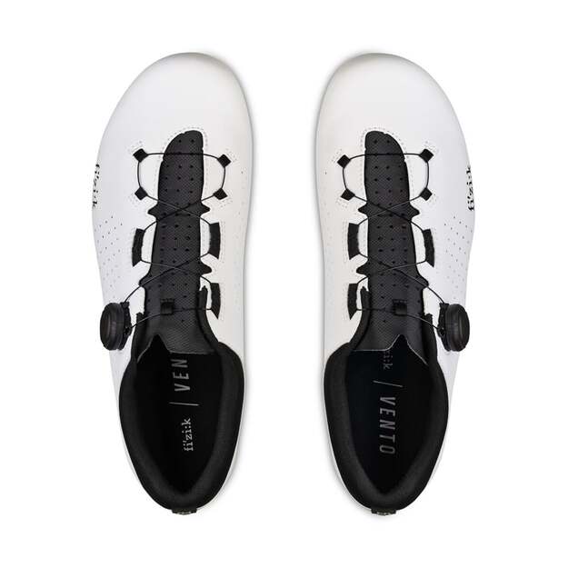 Dviratininko batai FIZIK SHOES VENTO OMNA WIDE WHITE - BLACK (VER5BPW1K2010)