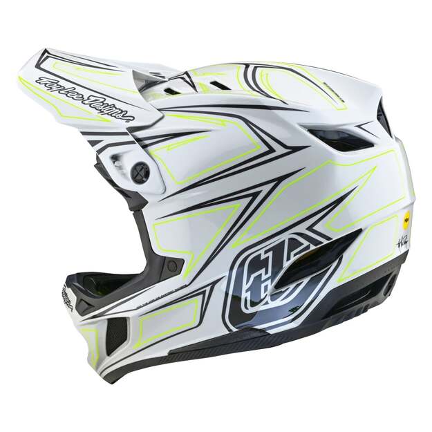 TLD HELMET D4 COMPOSITE PINNED LIGHT GRAY (14050501)