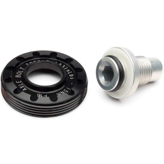 CANNONDALE AXLE CAP AND BOLT FOR LEFTY HUB (QC117/BLK)