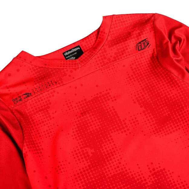 TLD LS JERSEY SKYLINE CHILL SCATTERED FIRE ORANGE (35399902)