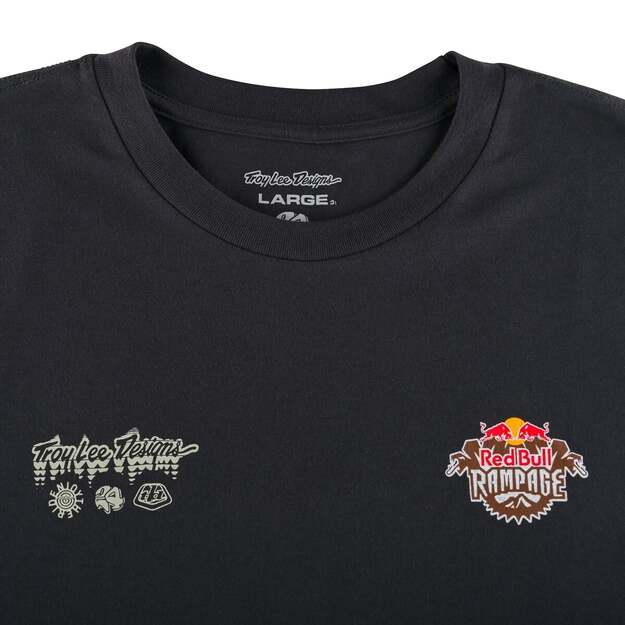 TLD SHORT SLEEVE TEE REDBULL RAMPAGE ALTERED REALITY COAL (70150101)