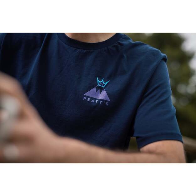 PEATY S PUBWEAR TRIKO S KRÁTKÝM RUKÁVEM SUMMIT FRENCH NAVY (PPW-25-TEE-SMT-NVY)