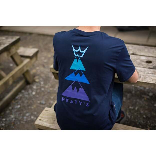 PEATY S PUBWEAR TRIKO S KRÁTKÝM RUKÁVEM SUMMIT FRENCH NAVY (PPW-25-TEE-SMT-NVY)