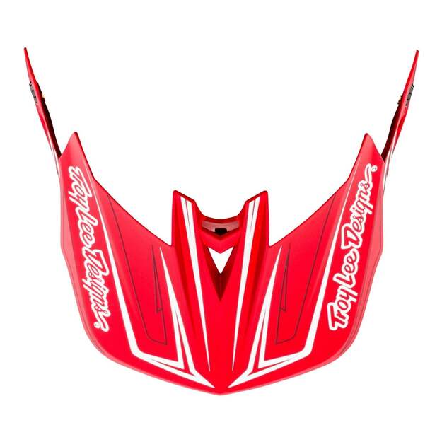 TLD HELMET D4 COMPOSITE PINNED RED (14050500)