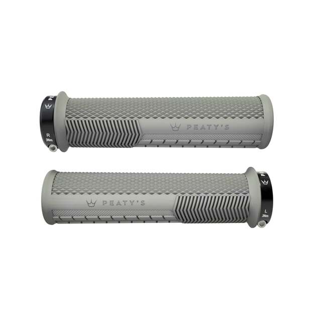 PEATY S GRIPS MONARCH KNURL THIN SLATE (PGM-KNL-THN-SLT-1)