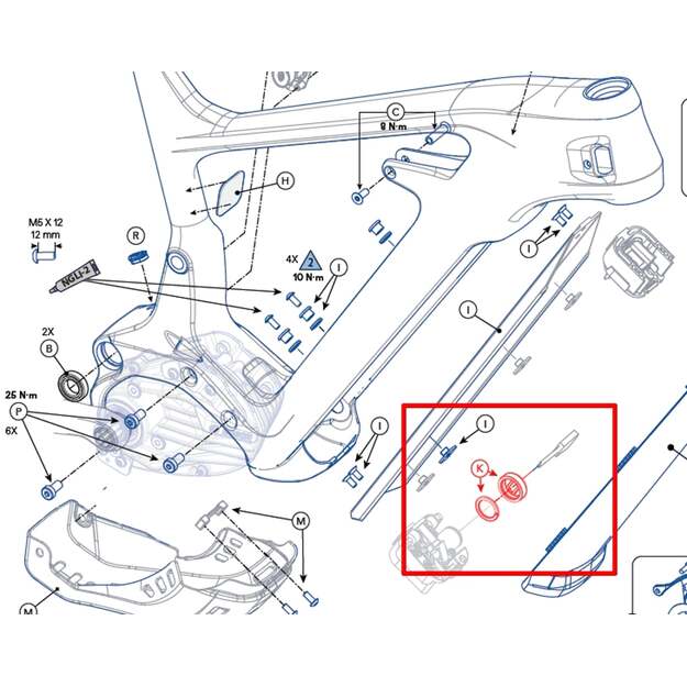 CANNONDALE 2020 KEY LOCK CYLINDER (K34050)