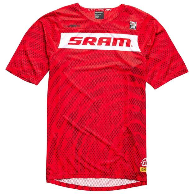 TLD SS JERSEY SKYLINE AIR SRAM ROOTS FIERY RED (33749801)