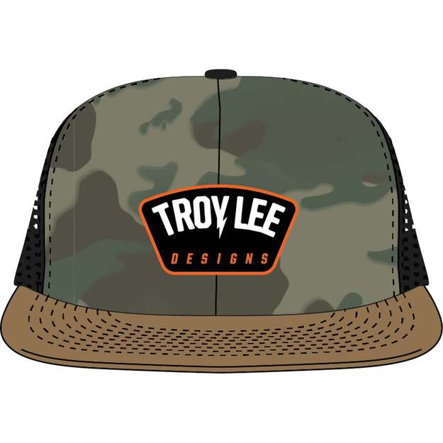 TLD TRUCKER SNAPBACK BOLT PATCH BLACK/FOREST CAMO (78714500)