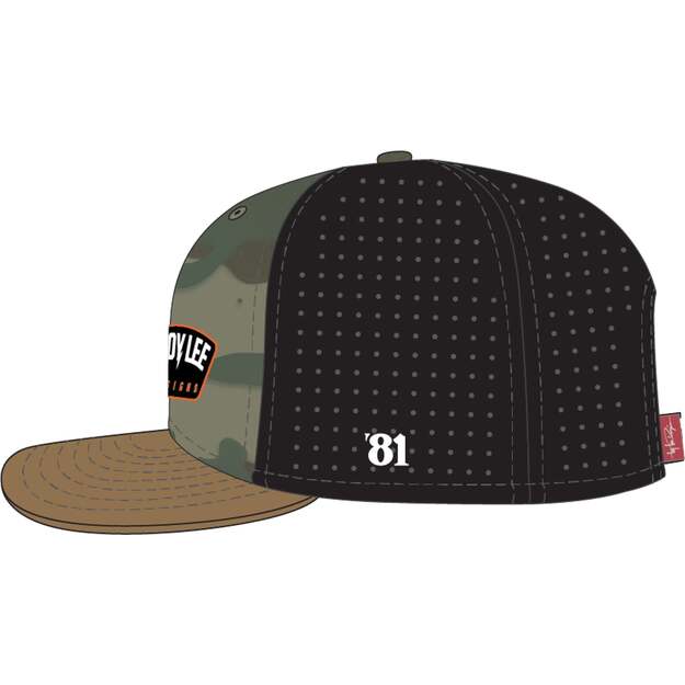 TLD TRUCKER SNAPBACK BOLT PATCH BLACK/FOREST CAMO (78714500)