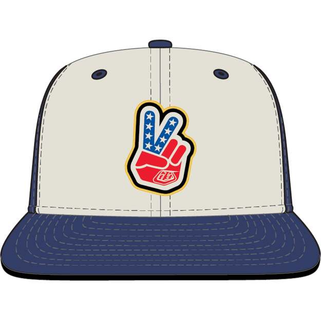 TLD TRUCKER SNAPBACK PEACE OUT BLUE / CREAM (78757300)