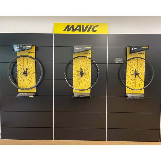 MAVIC 1WHEEL SLATWALL DISPLAY / BLACK (U00073831)