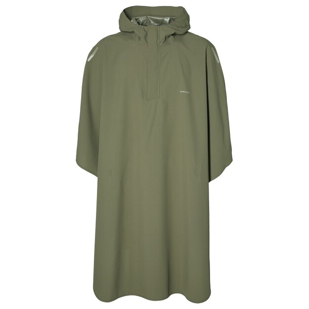 Lietpaltis BASIL HOGA PONCHO JET OLIVE GREEN