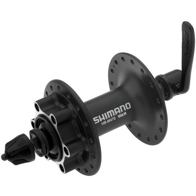 Priekinė stebulė Shimano M475 100mm 36H 6 varžtai DISK (juoda)