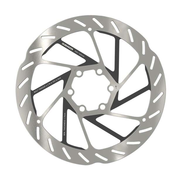 Stabdžių diskas SRAM AM DB ROTOR/BOLTS HS2 160 ROUNDED