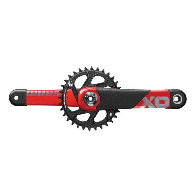 Priekinis žvaigždžių blokas SRAM AM FC X01 ALLDH DUB83 170 RED 34