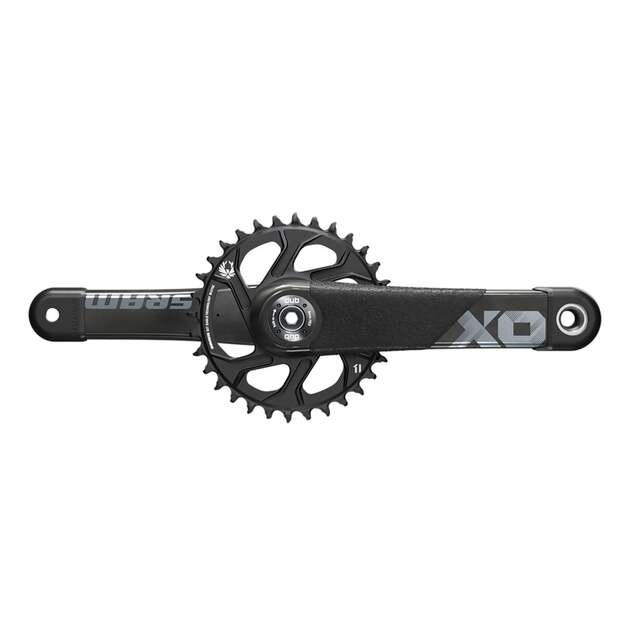 Priekinis žvaigždžių blokas SRAM AM FC X01 ALLDH DUB83 170 BLK 34