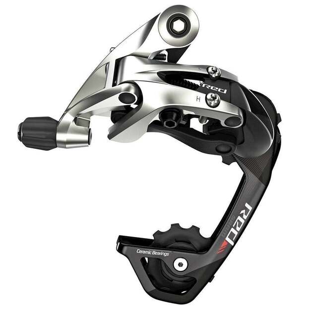 Galinis pavarų perjungėjas SRAM AM RD MEDIUM CAGE RED 11SP MAX 32T C2