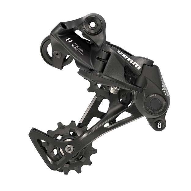 Galinis pavarų perjungėjas SRAM AM RD NX 1X11SPD LONG CAGE BLK