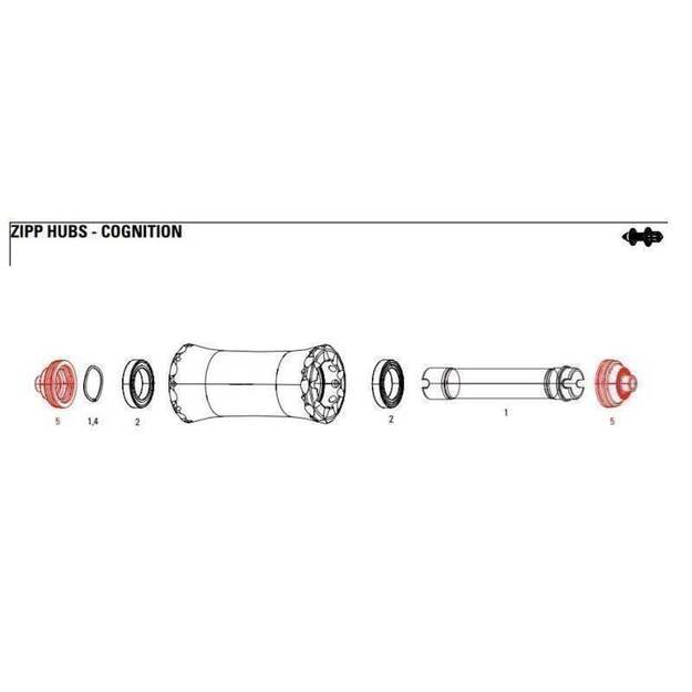 11.2018.033.000 - ZIPP END CAP FRONT COGNITION NSW QR